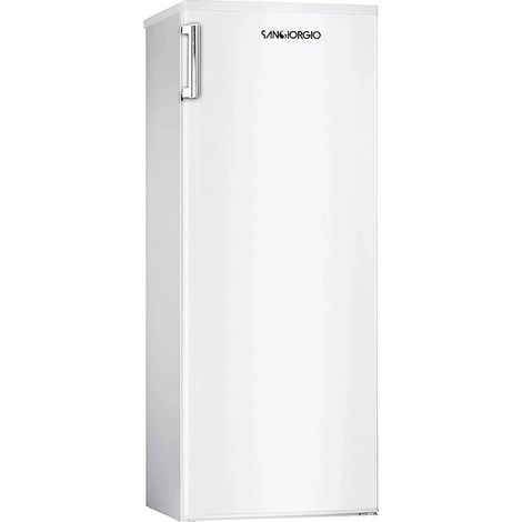 SanGiorgio SF18SWE. Capacità netta congelatore: 165 L, Classe climatica: N-T, Capacità di congelamento: 3,8 kg/24h, Emissione acustica: 40 dB. Cerniera porta: Destra. Classe efficienza energetica: ...