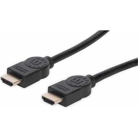 MANHATTAN Premium HDMI-Kabel Ethernet-Kanal 4K@60HZ 1m (354837) (1/4)