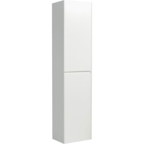 Naturel Verona Armario alto blanco con dos puertas, 40x30x170 cm (VERONAV40BM)