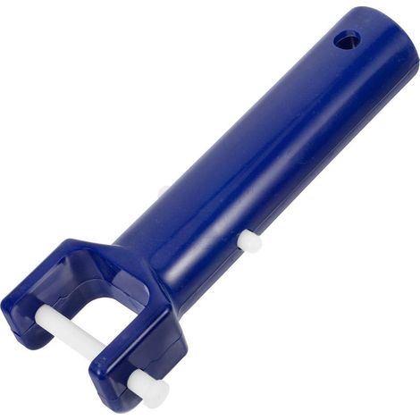 Poignée en Plastique Bleue pour Outil de Nettoyage par Aspiration Piscine, Pièce de Rechange, Accessoire Entretien Fond de Piscine Professionnel 14.5cm (1/5)