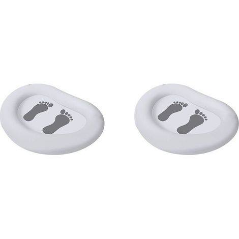 2X Bain de Pieds de Piscine Gonflable, Bain de Pieds pour Échelle D'Entrée de Piscine, Pieds de Nettoyage de Piscine, Accessoires de Piscine Hors (1/4)