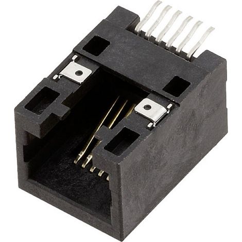 encitech RJJU-66-141-E3H-014 3253-0014-02 Buchse, Einbau horizontal Polzahl Sensoren 6P6C 1 St. (1/3)