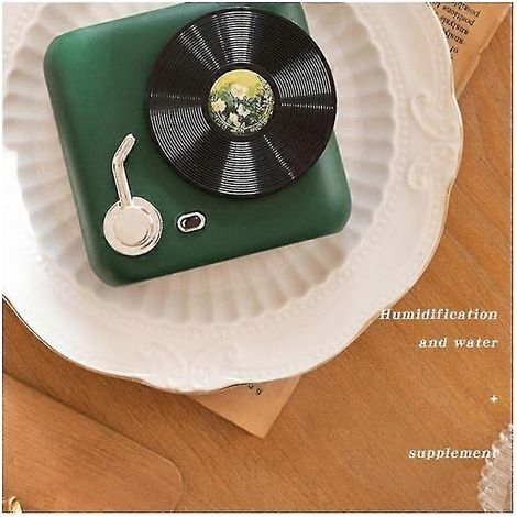 Ventilatore/umidificatore/condizionatore d'aria portatile in stile retrò con telecamera integrata, può essere appeso al collo o portato a mano, ideale per l'ufficio. (1/5)