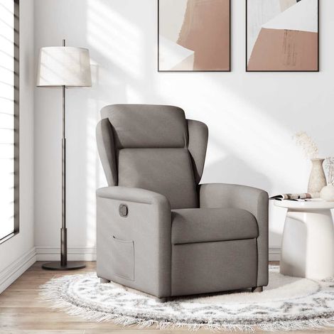 Maison Exclusive - Relaxsessel Taupe Stoff