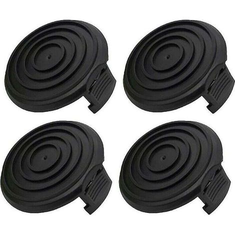 Lot de 4 couvercles de bobine Wa0037 compatibles avec les désherbeurs Worx WG184 WG168 WG190 (1/4)