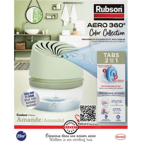Assorbitore Aéro 360° 20m² Collezione Colore Mandorla - Rubson