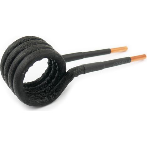 Spule für Induktionsheizgerät, seitlich, Durchmesser 28 mm, Länge 124 mm (1/4)