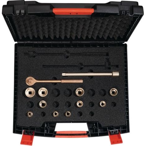 Set chiavi a bussola, 12 pezzi, SW 10/12/13/17/19/22/24/27/30 / 32mm (1/4)