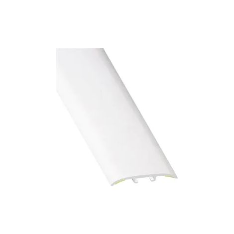 Barre Seuil Alu Blanc Universel Transition De Sol Discrète Et Robuste En Aluminium Blanc. - Cqfd