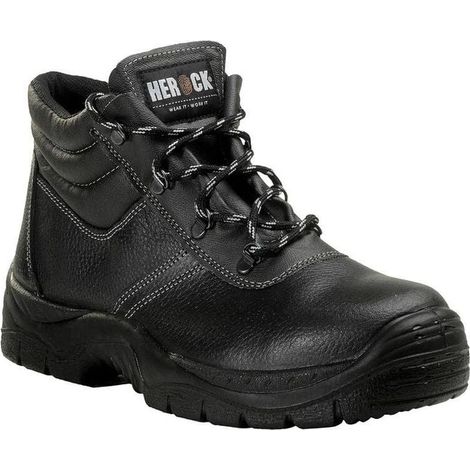 Scarpe antinfortunistiche alte S1-P Roma Herock Nero 44