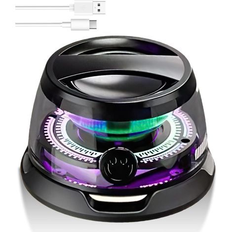 Mini portable magnetic wireless Bluetooth speaker – High-definition sound – Stand for home, outdoor, and travel – Compact and lightweight (1/5)