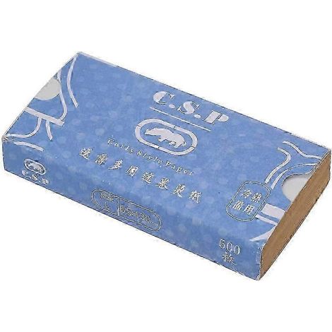 500 Stück/Packung Salon-Dauerwellenpapier für Dauerwellenwickler, hitzebeständiges Bleichpapier für elektrische Dauerwellen – Gut (1/5)