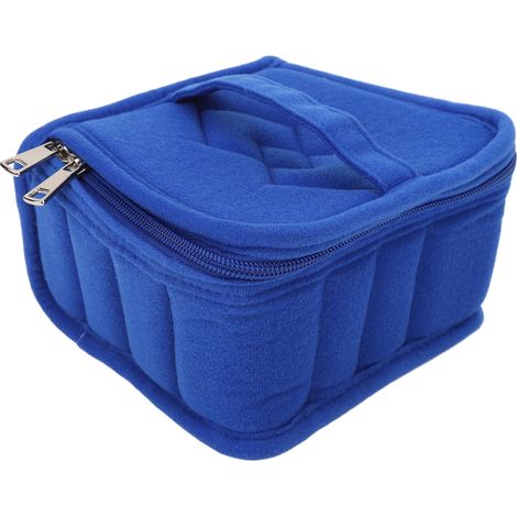 Étui De Rangement En Velours Pour 13 Flacons D Huile Essentielle 15ml - Coque Épaisse Anti-Chute - Avec Sangle De Transport - Pour Maison Et Voyage (1/5)