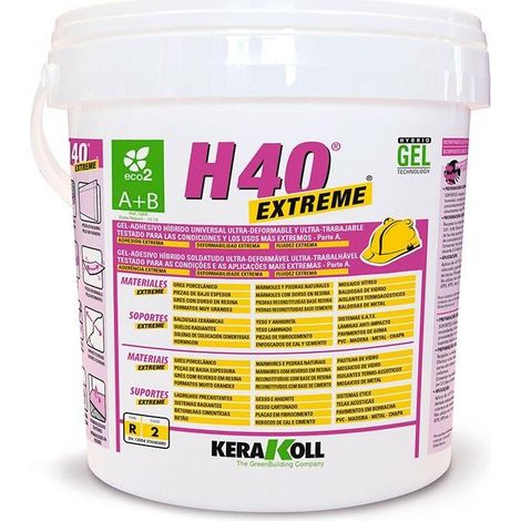 KERAKOLL 15522 H40 EXTREME Gel Adhesivo 10 kg - ref: K15522