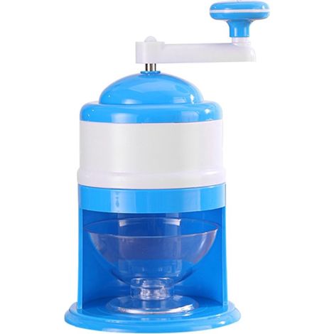 Eiswürfelmaschine – Eisbereiter – Für erfrischende Getränke – Manuelle Bedienung – Kompakte Größe – Blau (1/5)