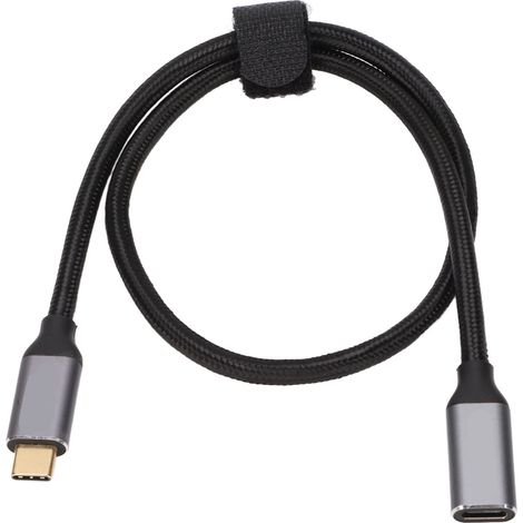 Câble rallonge USB C 4K 100W PD 5A USB 3.2 GEN2, mâle vers femelle, connecteur Type C extender (1/5)