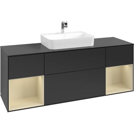 Villeroy & Boch F452HJPD Meuble sous-lavabo Finion F45 (1/3)
