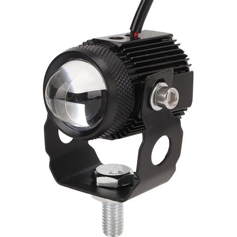 2x LED-Motorradscheinwerfer-Set 12V 6000K/3000K Gelb-Weiß Dual-Optik Antibeschlag IP65 Wasserdicht Universal Motorradfahrer (1/5)