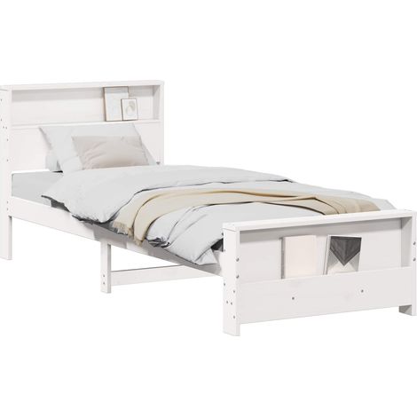Maison Exclusive - Estructura de cama 90 x 190 cm Madera de ingen