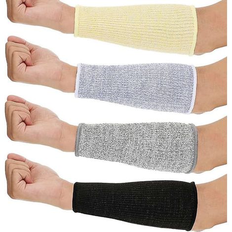 paires de manchons résistants aux coupures et aux brûlures. Protection des bras et des avant-bras pour peaux fines et B-AH. (1/5)