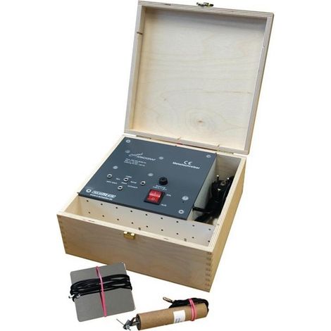 Graveur électrique pour métaux conducteurs – Alimentation 230V – 8 pointes interchangeables – Écriture précise sur acier dur