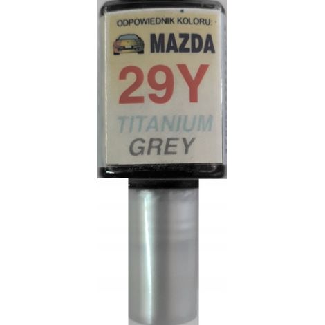 Reparación de arañazos en la pintura del Mazda 29Y gris titanio, 10 ML arasystem (1/5)