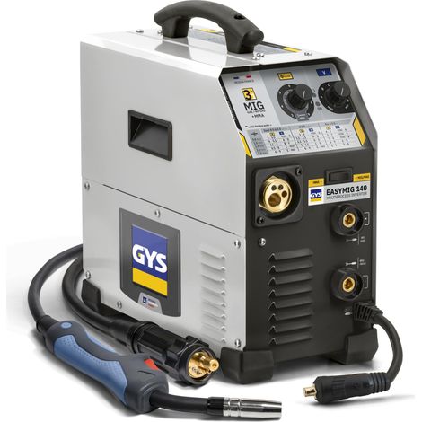 Poste à souder - Inverter - MIG/MAG - Ø0.6/0.8/0.9 mm - 230V - Livré avec pince de masse, torche Mig et porte électrode (1/5)