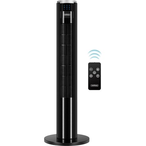 Ventilatore Torre Pavimento Silenzioso Rotante 87 cm (1/5)