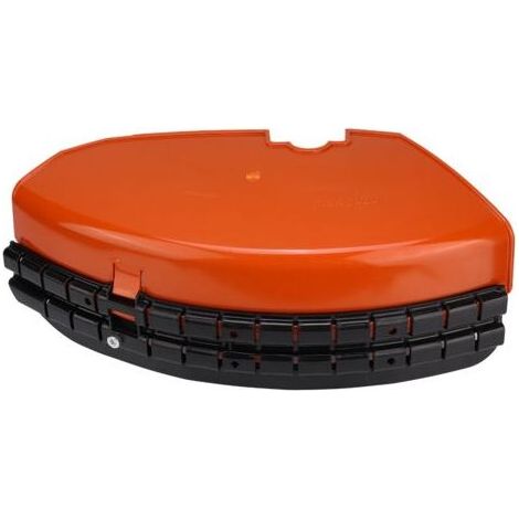Déflecteur de tondeuse à gazon, protection robuste et résistante pour débroussailleuse Stihl FS120 FS200, idéale pour les travaux de jardinage et d'horticulture. (1/5)