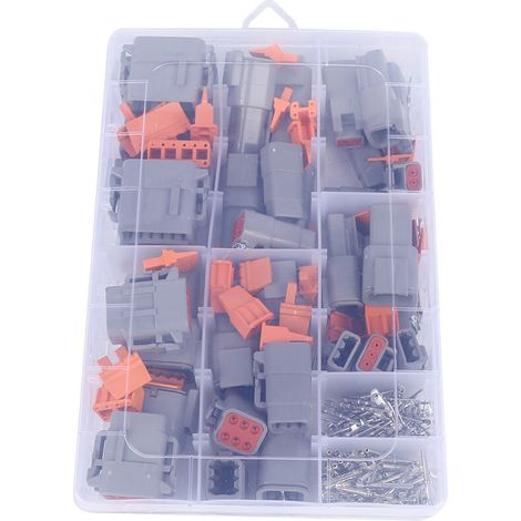 DTM Steckverbinder KFZ Stecker Steckverbindung Kabelstecker DTM-Kabelanschluss Auto Wasserdicht 2-12 polig