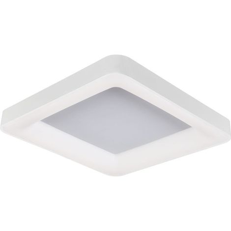 Italux Giacinto - Moderne LED Flush Deckenleuchte Weiß, Warmweiß 3000K 2750lm Dimmbar (1/2)