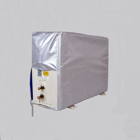 Housse pour climatiseur extérieur – Housse de protection imperméable, résistante à la poussière et à la neige (Taille : 3 CV – 96 x 70 x 38 cm) (1/5)