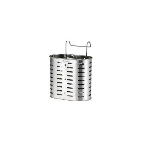 Porte-couverts de cuisine en acier inoxydable 304 porte-baguettes porte-baguettes suspendu vertical panier de rangement (1/4)