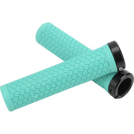 ZTTO Poignées de Vélo de Montagne Antidérapantes avec Absorption des Chocs Bleues (1/5)