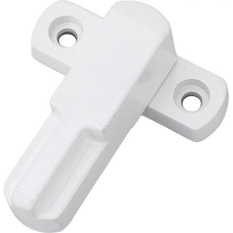 Serrure de Châssis de Fenêtre, Loquet de Fenêtre de Type T Application Universelle Sensation de Main Confortable pour le Bureau (Blanc) (1/4)