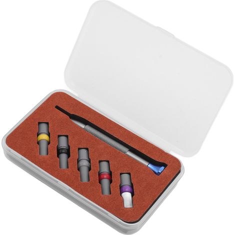 Tournevis de précision pour réparation de montre, acier à haute teneur en carbone, portable, démontage de bracelet, outil professionnel (1/5)