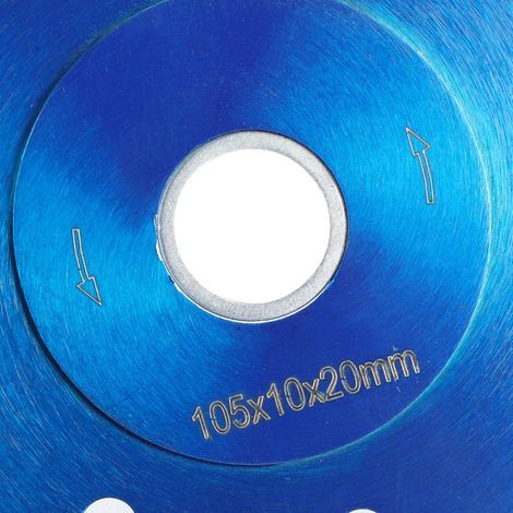 discos de diamante para cerámica, porcelana y mármol - Disco de corte 105x10x20mm - Herramienta profesional (1/5)