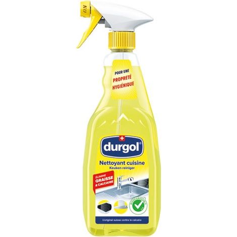 Durgol cuisine spray dégraissant et anticalcaire 500ml (1/3)