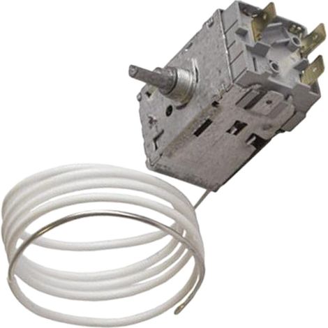 SOS Accessoire Thermostat A130024 pour Réfrigérateur, congélateur 92206689 BEKO, CANDY, ESSENTIEL B, HOOVER, OCEAN, OCEANIC, ROSIERES, SAUTER, VEDETTE