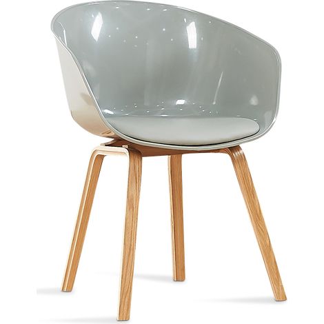 Chaise scandinave grises - Vali (1/2)