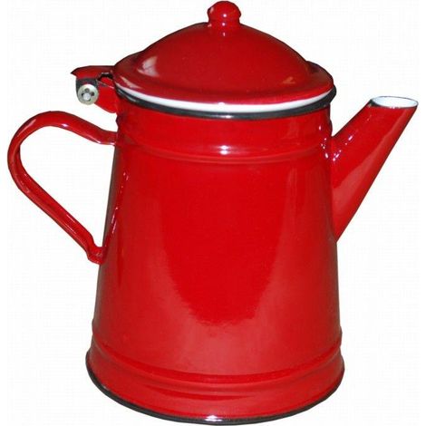 Cafetera Ibili conical capacidad 1 litro acero esmaltado