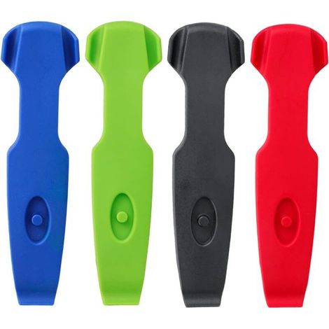 Kit de 4 Démonte-Pneus Vélo Outils Réparation Plastique Robuste pour Route et VTT Accessoires Indispensables (1/5)