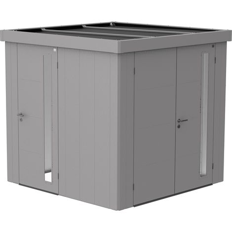 porta supplementare Casetta per attrezzi Neo, argento metallizzato