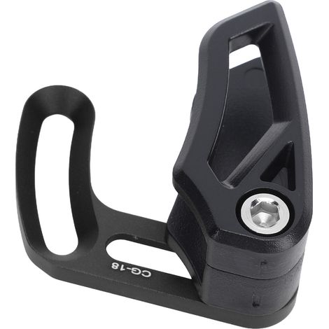 Kettenführung aus Aluminiumlegierung für Mountainbikes, Scheibenkettenschutz für positive und negative Zähne, kompatibel mit 1x-Antrieben mit 26 bis 36 Zähnen, schwarz (1/5)