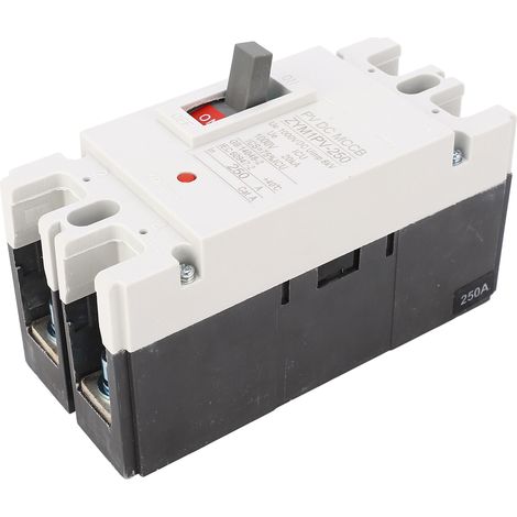 Miniatur-Leistungsschalter 2P DC 1000V 250A 20kA, vergossener Schutzschalter, Trennschalter, wasserdichtes Gehäuse (1/5)