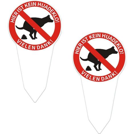 Prohibido el paso a perros - 2 letreros de PVC de 29x14 cm, impresos a doble cara, con el mensaje "Prohibido el paso a perros en el parque", para césped y zonas de juego. (1/5)