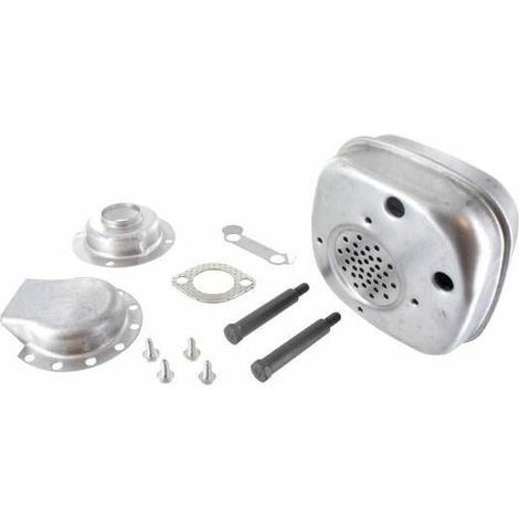 Échappement - Compatible Moteurs Briggs Et Stratton Modèles 100201 Et 100202 - Pour Équipements Autoportés - Pièce Détachée ×1