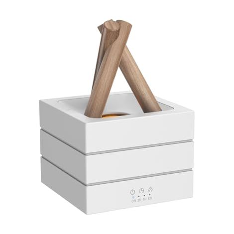 Luftbefeuchter – 280 ml Duftdiffusor – wiederaufladbar – mit buntem Licht – Drei-Gang-Timer-Funktion – geeignet für Schlafzimmer, Büro, Wohnzimmer, Weihnachtsgeschenk