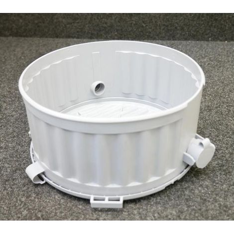 Boîte de réservation diamètre 180mm prof 110mm pour encastrement de luminaires dans les plafonds en béton HALOX BLM