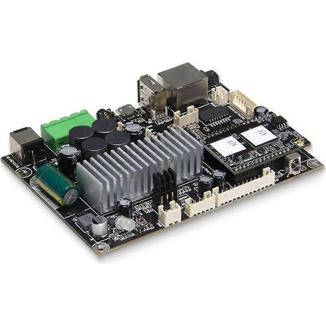 Module récepteur audio sans fil Up2Stream Amp V4 50 W x 2 avec décodeur DAC stéréo et streaming multiroom (1/5)